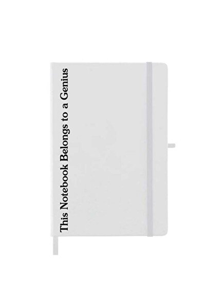 Generic Geniuses Note Book white