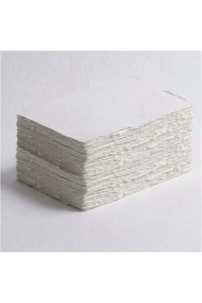 Generic KhpalKar 30 Sheets Cotton Paper A6 Size 300 GSM Handmade Deckle Edge ...