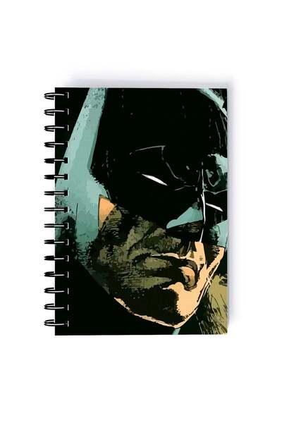 Generic Spiral A5 Notebook Batman Dark Knight Retro Comic Mask