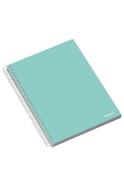 Generic 1-Piece A4 Size Hard Cover Spiral Notebook Assorted Colours