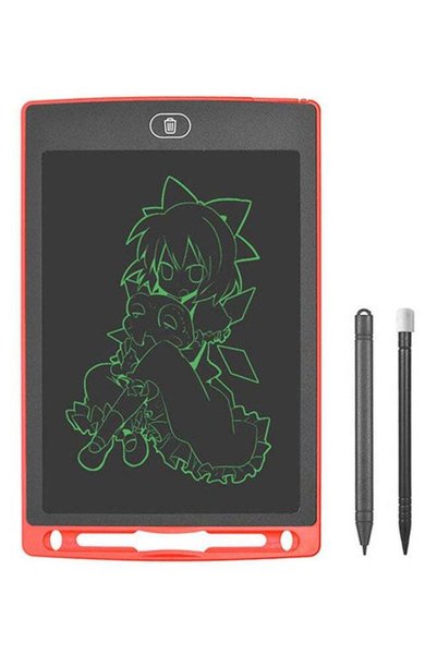 Generic LCD Electronic Multipurpose Tablet Board Red/Black