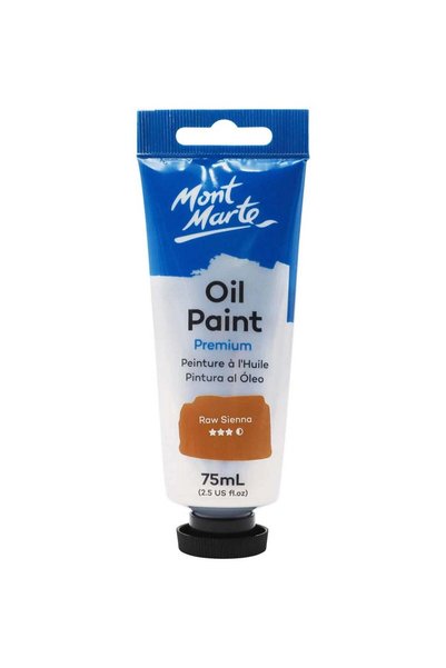 Generic Premium Oil Paint 75ml Content Raw Sienna