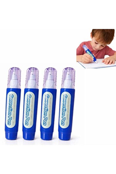 Generic Set of Correction Pen, Quick Dry White Correction Fluid Pens, Fine Ti...
