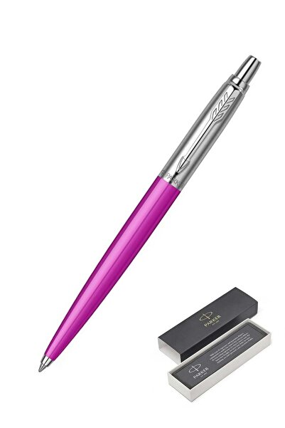 Generic 1-Piece Jotter Original Black Ink Ballpoint Pen Magenta Barrel