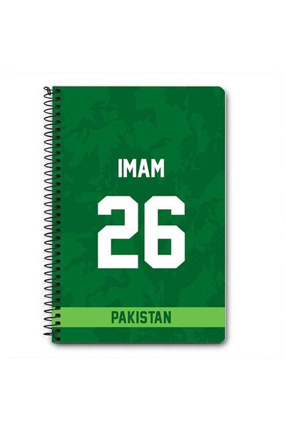 Generic Designer A5 Spiral Notebook Memo Notepad Journal Player - Imam-ul-Haq...