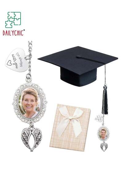 Generic Graduation Memorial Photo Charm, Graduation Decorations Class of 2026...