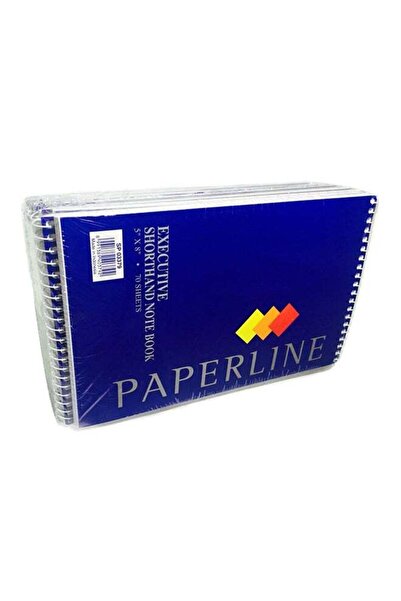 Generic 12-Piece Executive Shorthand Compact Note Book 5" x 8" Blue