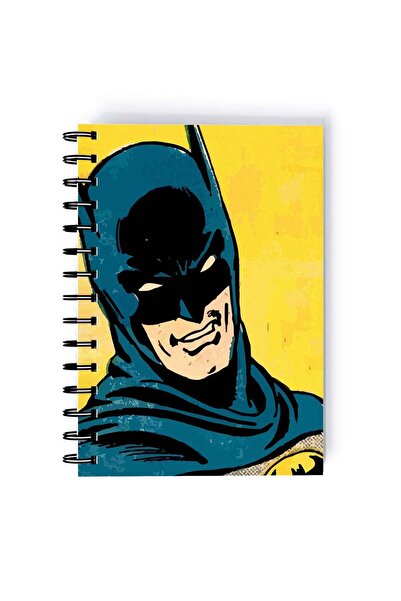 Generic Spiral A4 Notebook Batman Dark Knight Retro Comic Funny