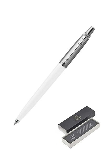 Generic 1-Piece Jotter Original Black Ink Ballpoint Pen White Barrel