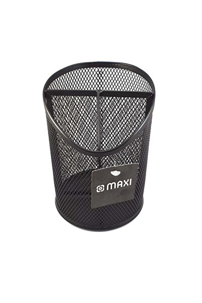 Generic Maxi 3 Slot Mesh Pen And Pencil Holder Metal Mesh Office Desk Pen Org...