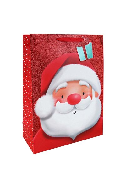 Generic Eurowrap Christmas Santa Glitte Bag – Holiday Gift Bag, Festive Packa...