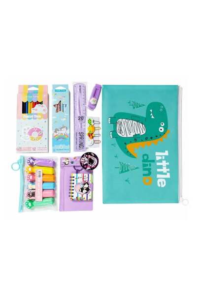 Generic 39 Pcs Cute Stationery Set with HB Pencils, Color Pencils, Highlighte...