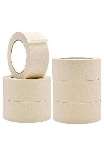 Generic Masking Tape 2 inch x 20 yards Beige Strong Adhesive Tape for Paintin...