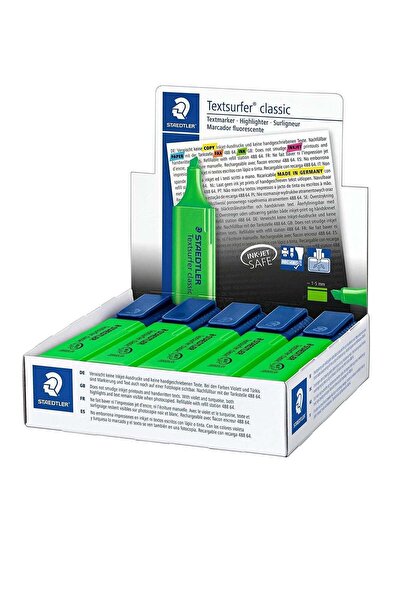 Generic 10-Piece Text surfer Highlighter Green