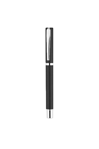 Generic Student ballpoint pen and signature pen, one box set, Matte Black/Sil...