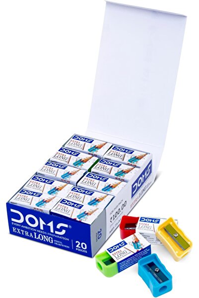 Generic Doms 3425 Extra Long Pencil Sharpener Pack - 20 Pieces