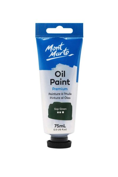 Generic Premium Oil Paint 75ml Content Sap Green