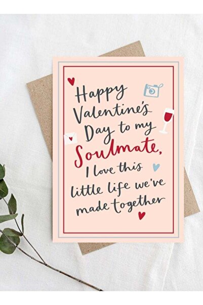 Generic Valentine's Soulmate, Valentines Day Greeting card