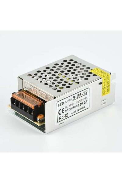 Generic Switching Power Supply 25W, AC 110/220V 50/60Hz Input, DC 12V 2A Output