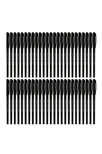 Generic 50-Piece Ballpoint Pen Fine Tip Black Ink