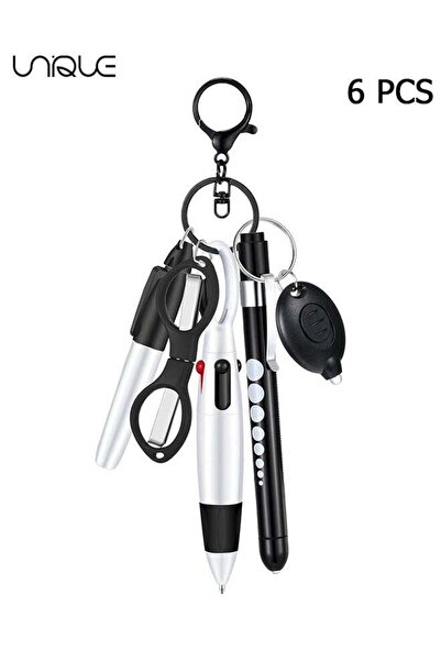 Generic 6 Pcs Nurse Pen Set Include Permanent Marker Pen Retractable Ballpoin...