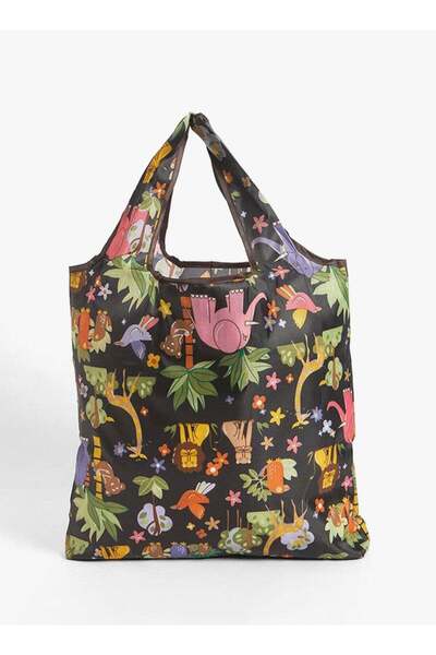 Generic Teal By Chumbak | Tropical Tales Shopping Bag