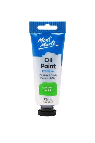 Generic Premium Oil Paint 75ml Content Light Green
