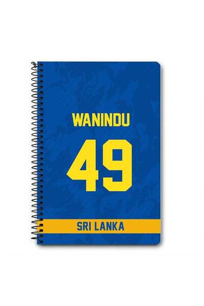 Generic Designer A5 Spiral Notebook Memo Notepad Journal Player - Wanindu Has...