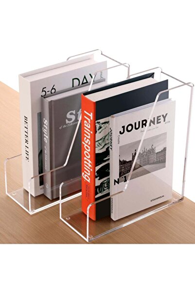 Generic ARS happiness Magazine Holder, Clear Acrylic Desk Organizers, File Or...