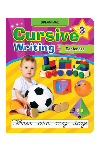 Generic Dreamland Publications Cursive Writing Book (Sentences) Part 3- Pack ...