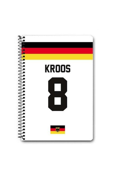 Generic Designer A5 Spiral Notebook Memo Notepad Journal - Football Team - Ge...