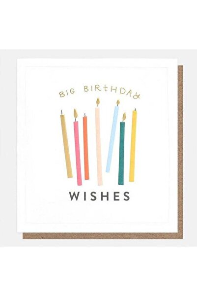 Generic Caroline Gardner All Smiles Big Birthday Wishes Greeting Card