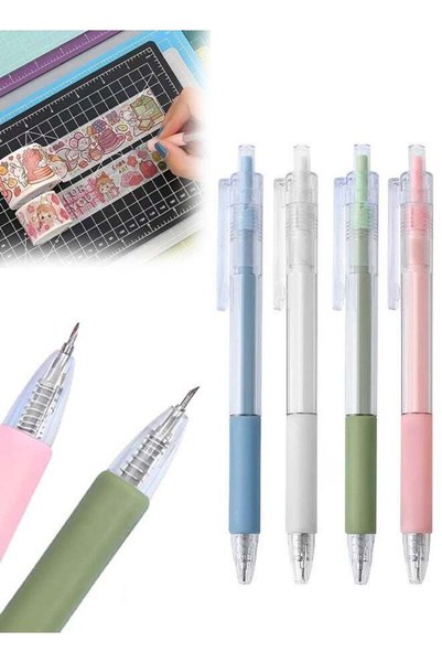 Generic 4 Pcs Craft Knife Pen/Art Knife Pen/Paper Cutting Pen Knife Fine Art ...