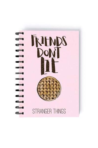 Generic For Will Stranger Things Quote Printed Spiral A5 Notebook Blue/White/...