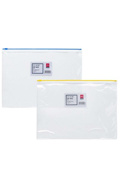 Generic Deli E5526 Zip Bag A4 – Ideal for organizing and storing documents