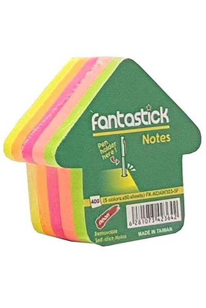 Generic Fantastick Sticky Note 5 Color Arrow Shape