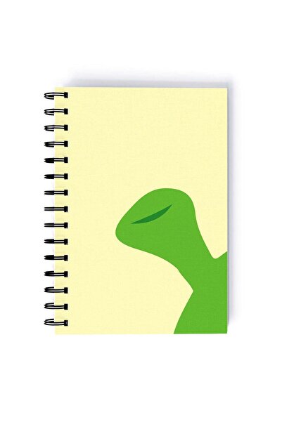 Generic Shrek Friends Donkey Printed Spiral A5 Notebook Peach/Brown