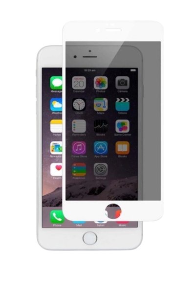 İtarz İphone 6 / 6S / 7 / 8 / SE 2 ile Uyumlu Beyaz Mat Hayalet Seramik Ekran...