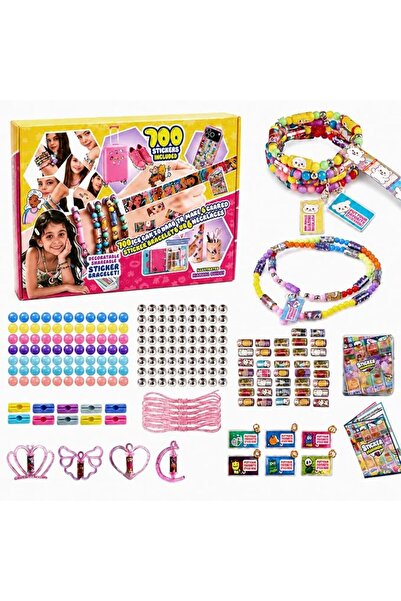 GENERAL مجموعة مجوهرات لاصقة للأطفال من DuneCore، تتضمن 700 ملصق صغير قابل لإ...