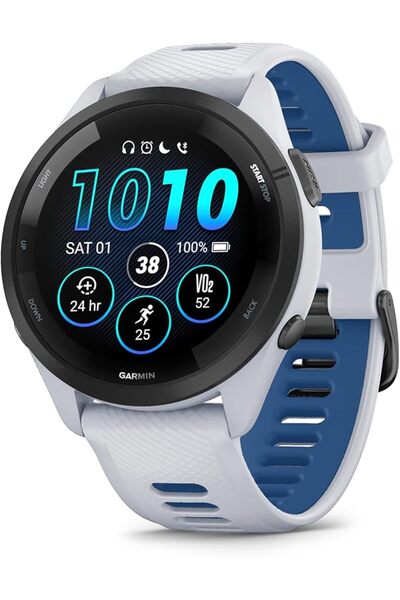Garmin Forerunner 265S Running Smartwatch, Colorful AMOLED Display, Training ...