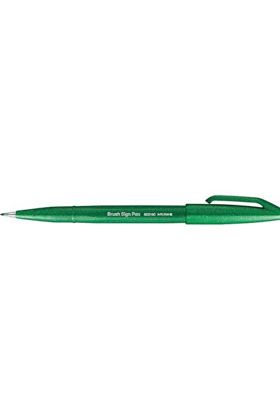 Pentel Yayınları قلم بنتل فود تاتش سيجن، أزرق، يشبه فرشاة الرسم (SES15C-C)