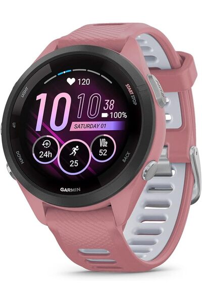 Garmin Forerunner 265S Running Smartwatch, Colorful AMOLED Display, Training ...