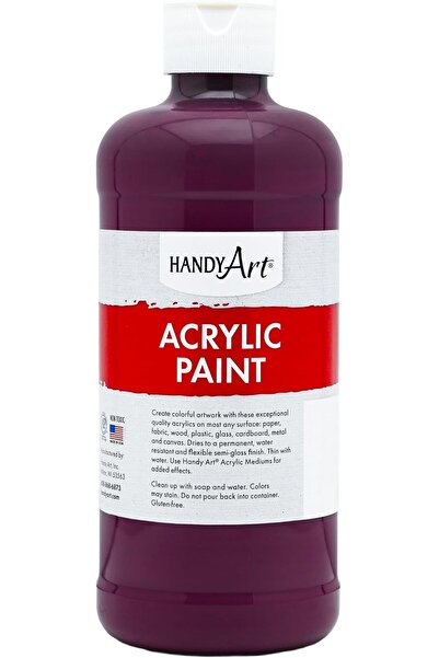 Handy Art طلاء أكريليك للطلاب 16 أونصة، أخضر فلورسنت