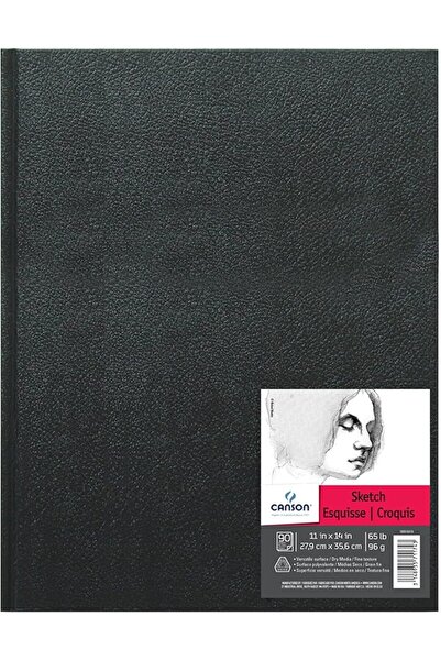 Canson Artist Series Sketch Book, Hardbound, 5.5x8.5 inches, 108 Sheets - Lay...