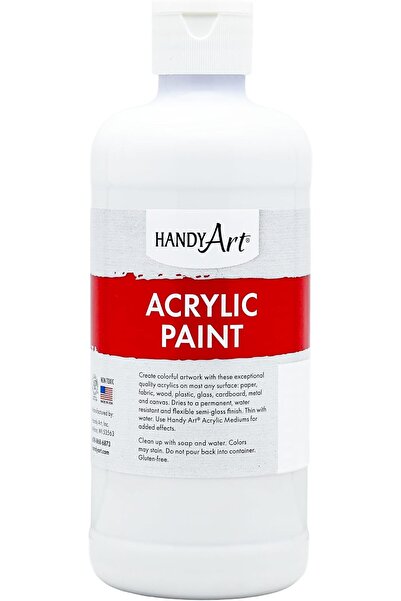 Handy Art طلاء أكريليك للطلاب 16 أونصة، أخضر فلورسنت