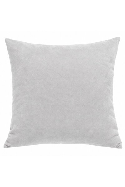 NATERIS Fata de perna decorativa Nateris, gri deschis, 40x40 cm, 100% poliest...