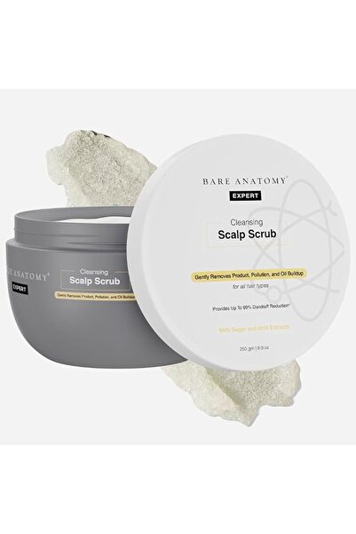 Bare Anatomy Scalp Scrub with Natural AHAs| Coconut & Sugar | Get Up To 99% D...