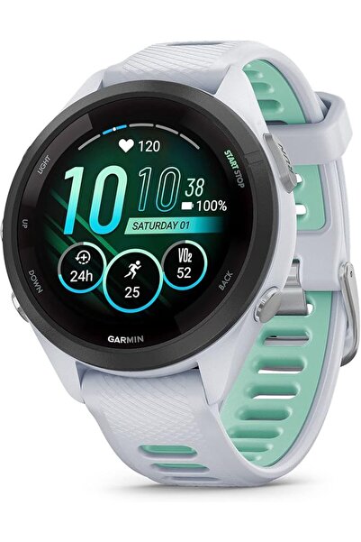 Garmin Forerunner 265S Running Smartwatch, Colorful AMOLED Display, Training ...
