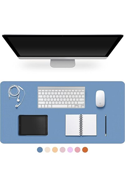 GENERAL Leather Desk Pad Protector,Non-Slip Desk Pad(Dark Gray, 31.5" x 15.7")