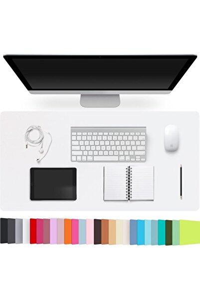 GENERAL Leather Desk Pad Protector,Non-Slip Desk Pad(Dark Gray, 31.5" x 15.7")